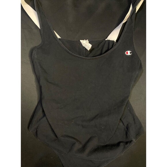 Champion women’s black Bodysuit size L - Picture 1 of 3